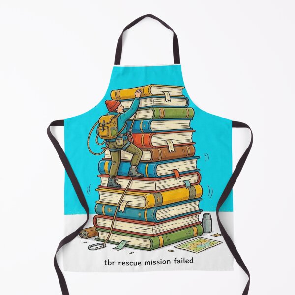 Item preview, TBR Rescue Mission Failed Funny Book Lover Design designed and sold by BookedAndDesign.