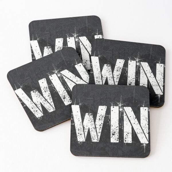 Item preview, WIN Grunge Typography T-Shirt | Motivational Streetwear Design designed and sold by RAMHEARTS.