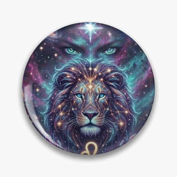 Item preview, Leo Zodiac Sign Cosmic Art - Astrology and Horoscope Design designed and sold by BoldConcept43.