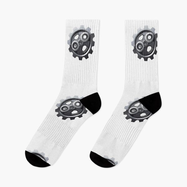 Item preview, Interlocking Steel Gears Industrial Engineering Icon Design designed and sold by Evergreen Horizon Works.