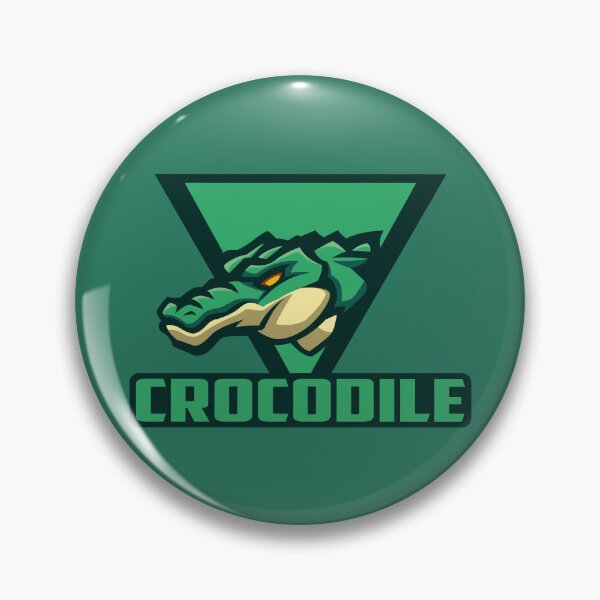 Item preview, Crocodile Logo Mascot Esports Gaming Predator Design designed and sold by MerlinWear.