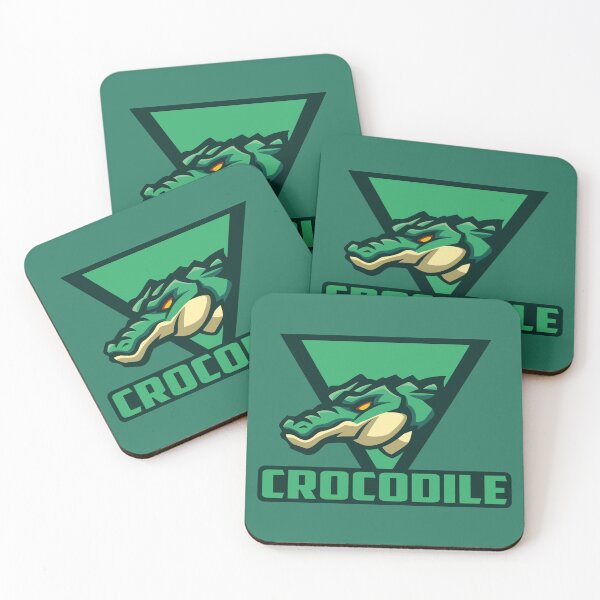 Item preview, Crocodile Logo Mascot Esports Gaming Predator Design designed and sold by MerlinWear.