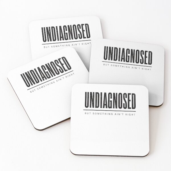 Item preview, Undiagnosed But Something Ain't Right funny chronic illness designed and sold by clothesy7.