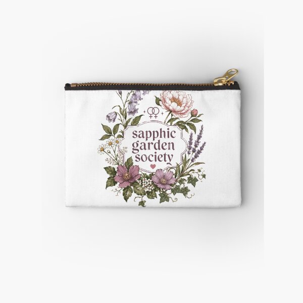 Item preview, Sapphic Garden Society Floral designed and sold by Craft Design Alchemy.