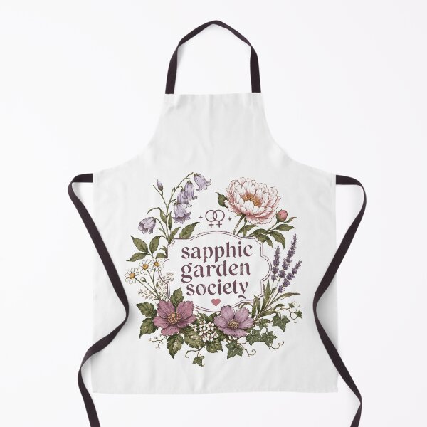 Item preview, Sapphic Garden Society Floral designed and sold by Craft Design Alchemy.