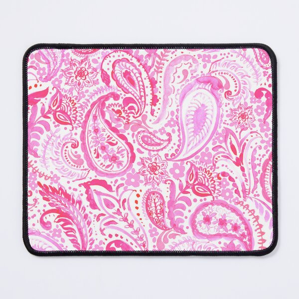 Item preview, Paisley pattern in pink and red designed and sold by bokasin.