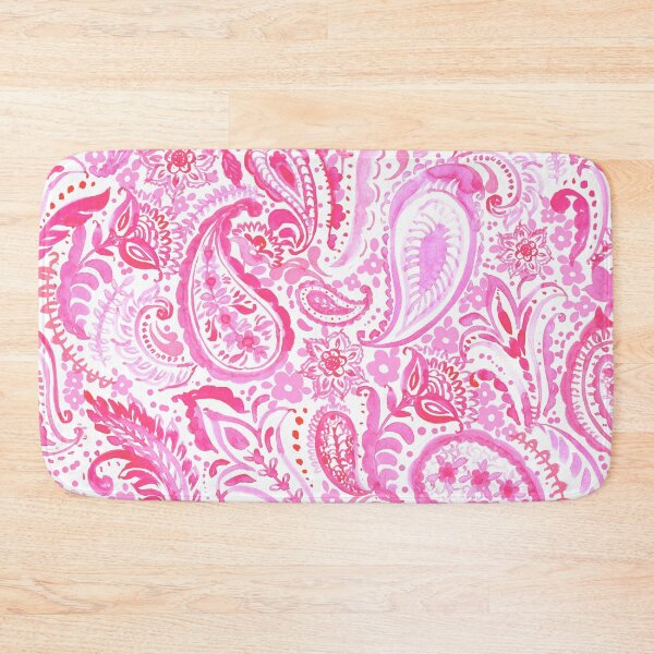 Item preview, Paisley pattern in pink and red designed and sold by bokasin.