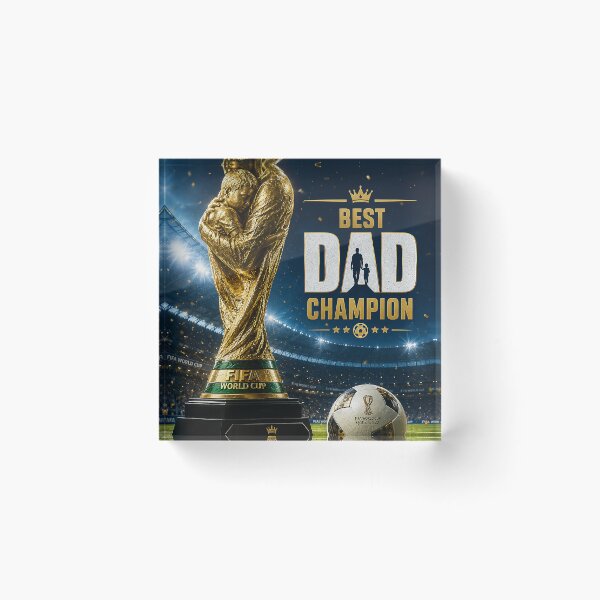 Item preview, Best Dad Champion – Father’s Day FIFA World Cup Tribute Design designed and sold by best-2025.