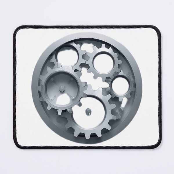 Item preview, Precision Gear Assembly Mechanical Engineering Emblem Art designed and sold by Evergreen Horizon Works.