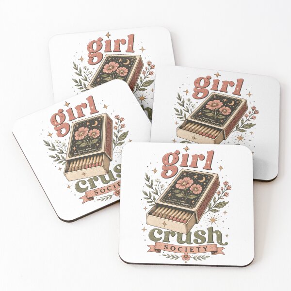 Item preview, Girl Crush Society Matchbox designed and sold by Craft Design Alchemy.