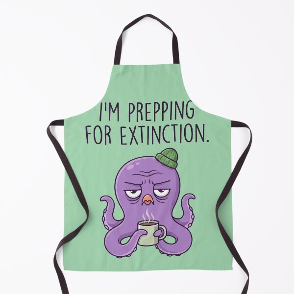 Item preview, Prepping for Extinction Octopus designed and sold by Amir Faysal.