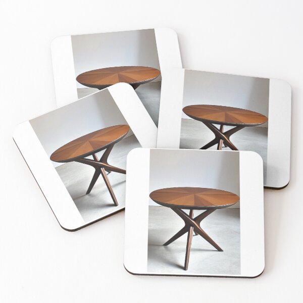 Item preview, Design - Modernist Coffee Table, Geometric Star Pattern of the 1950s designed and sold by Reverso-Design.