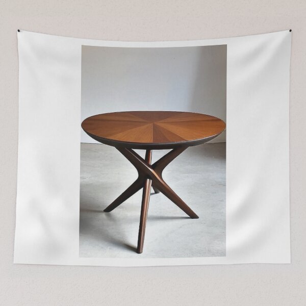Item preview, Design - Modernist Coffee Table, Geometric Star Pattern of the 1950s designed and sold by Reverso-Design.