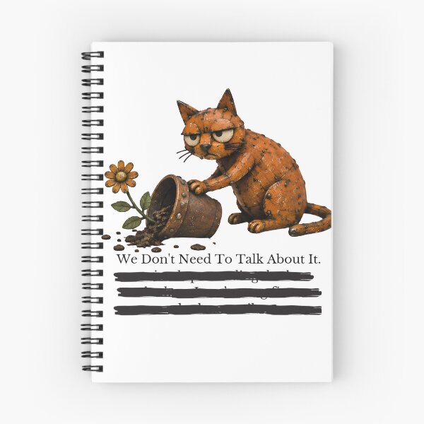 Item preview, I Was Left Unsupervised – Redacted Thoughts Cat designed and sold by lazydogonline.