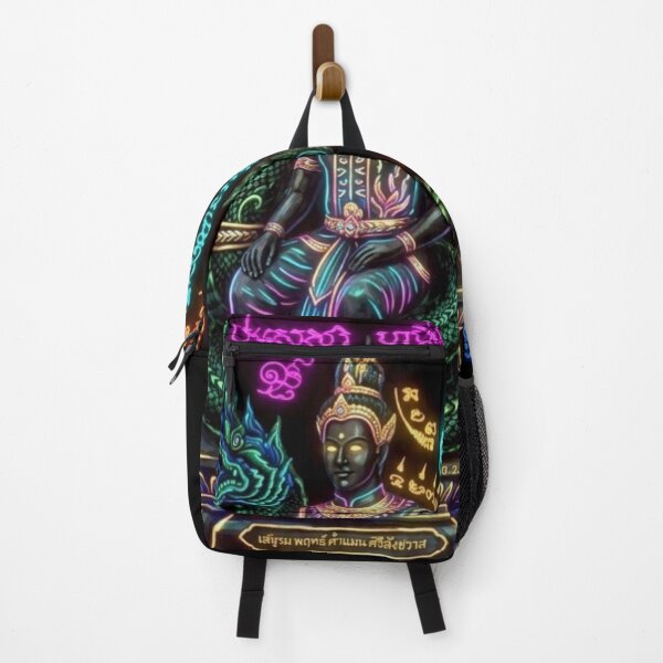 Item preview, "Neon Thai Naga Deity Spiritual Art" designed and sold by Danmaha.