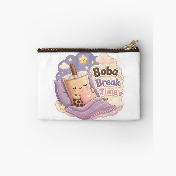 Item preview, Boba Break Time Cute Sticker designed and sold by Stylestickers55.