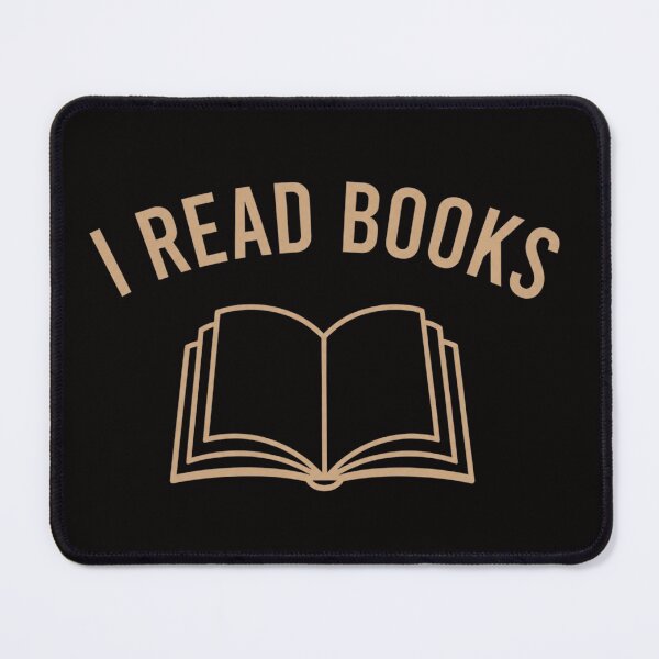Item preview, I Read Books Beige Book Lover Design | Minimalist Reading Graphic designed and sold by Tadeusz1.