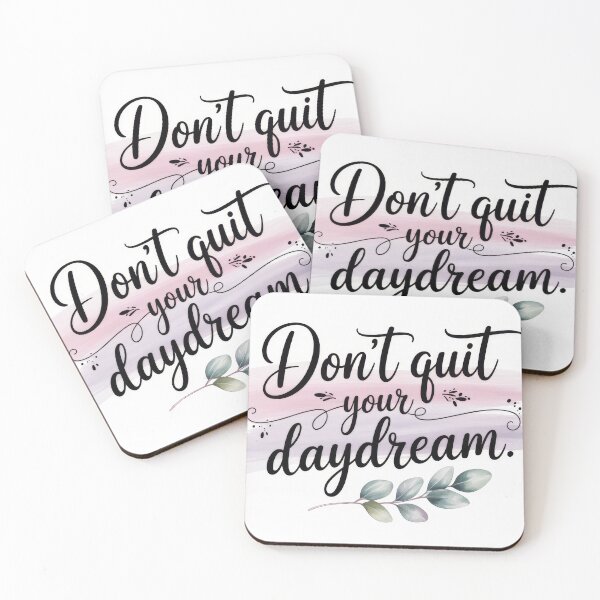Item preview, Motivational quote inspiring perseverance and creativity in everyday life with artistic design and soft colors designed and sold by MiraCleAI.