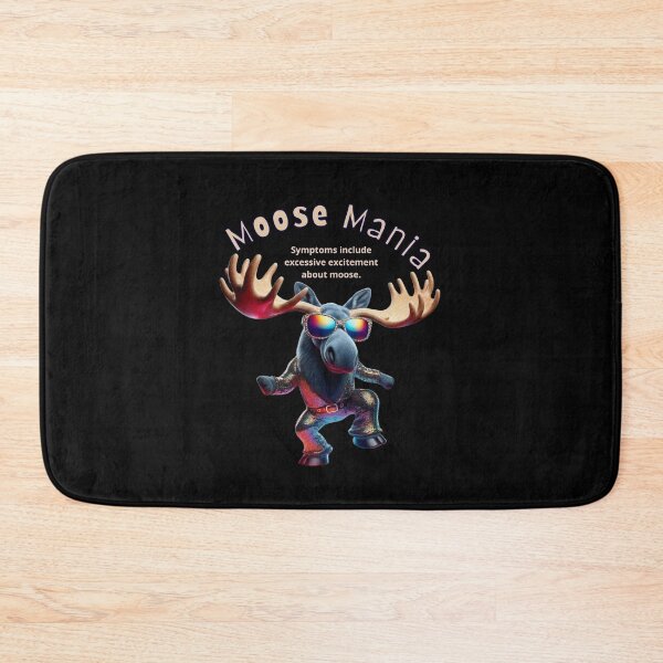 Item preview, Moose Mania - Funny Disco Moose Lover Design designed and sold by PatykArt.