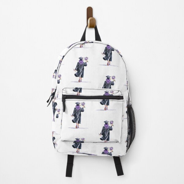 Item preview, Purple Hair Graduation Girl designed and sold by Roy & Tiffany.