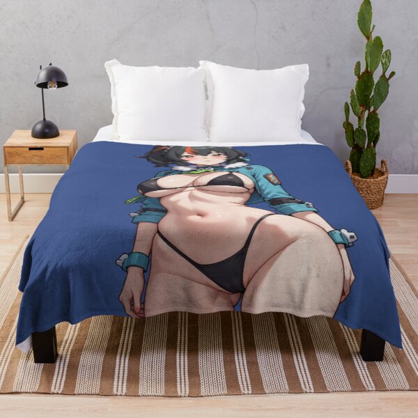 Item preview, ZZZ Zhu Yuan Crop Jacket Swimsuit Pin Up designed and sold by Jimakmo.
