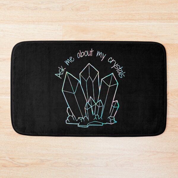 Item preview, Ask Me About My Crystals Iridescent Design designed and sold by Vileprint.
