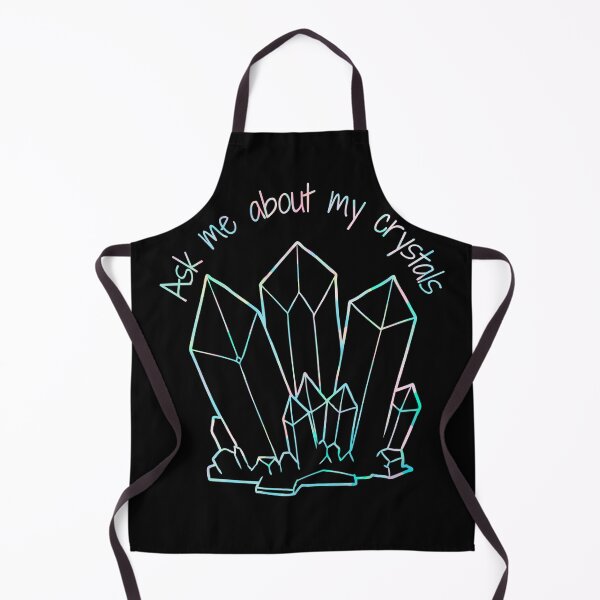 Item preview, Ask Me About My Crystals Iridescent Design designed and sold by Vileprint.