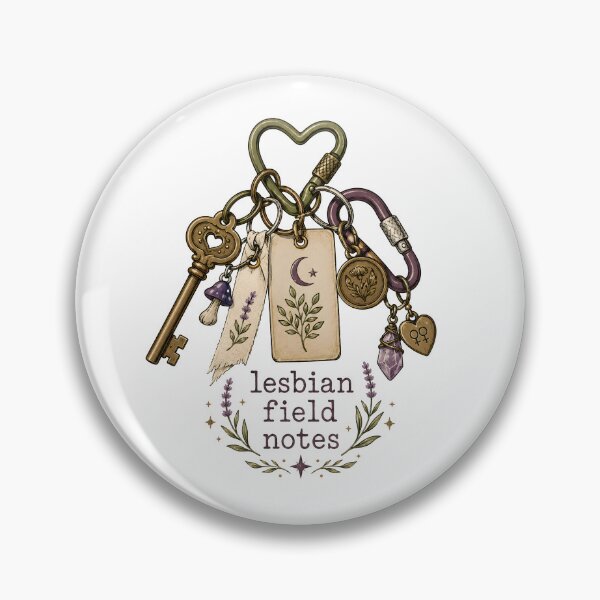 Item preview, Lesbian Field Notes Keychain designed and sold by Craft Design Alchemy.