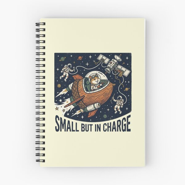 Item preview, Small But In Charge – Astronaut Hamster Design designed and sold by Dogandesighn.