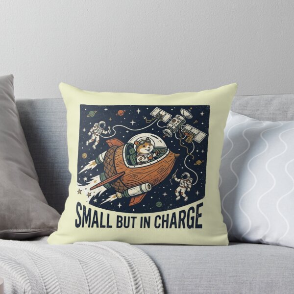 Item preview, Small But In Charge – Astronaut Hamster Design designed and sold by Dogandesighn.