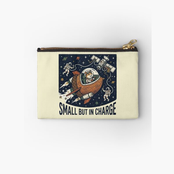 Item preview, Small But In Charge – Astronaut Hamster Design designed and sold by Dogandesighn.