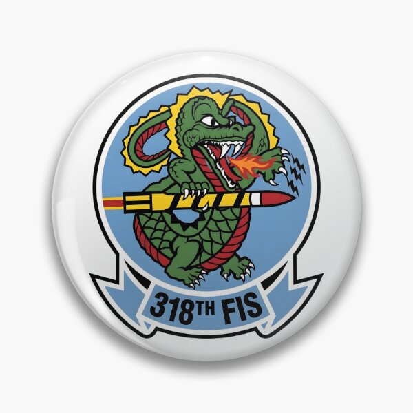 Item preview, 318th FIS Green Dragons Missile Variant Patch designed and sold by CharlieDesings.