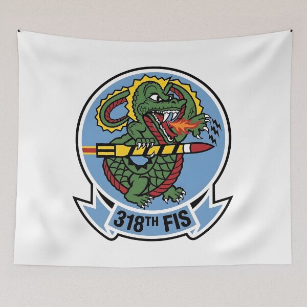Item preview, 318th FIS Green Dragons Missile Variant Patch designed and sold by CharlieDesings.