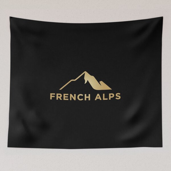 Item preview, French Alps Mountain Peak Francophile Traveler designed and sold by AntiqueImages.