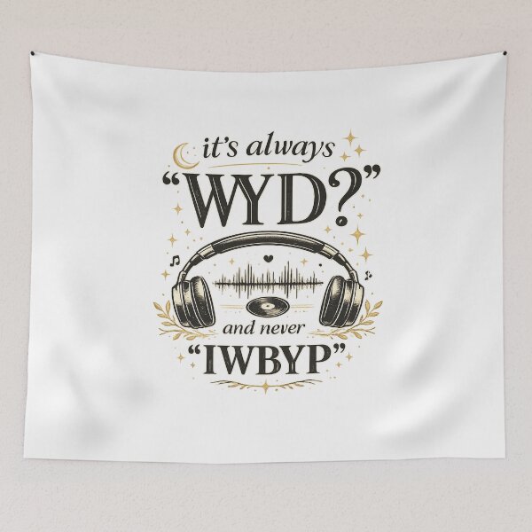 Item preview, It's Always "WYD?" and Never "IWBYP" Funny BookTok Shirt | Dark Romance Reader | Music Aesthetic Book Lover Gift designed and sold by RaeaSunShineDesigns.