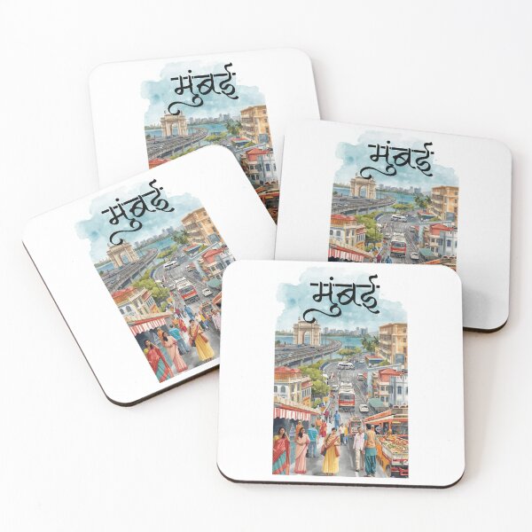 Item preview, Copy of  MUMBAI india – Quirky Desi Quote Design VER 11 designed and sold by mndesignworx.