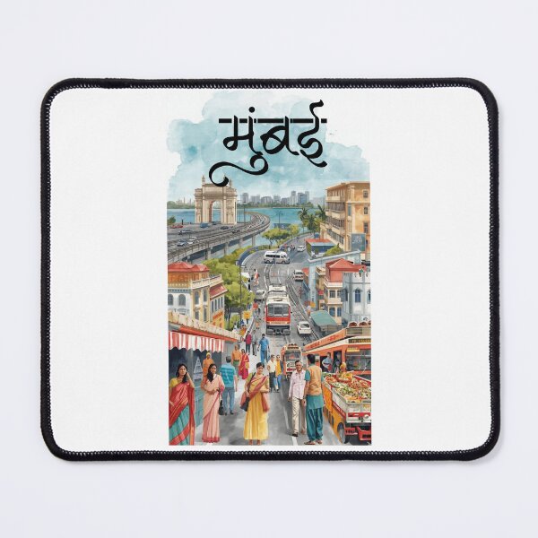 Item preview, Copy of  MUMBAI india – Quirky Desi Quote Design VER 11 designed and sold by mndesignworx.
