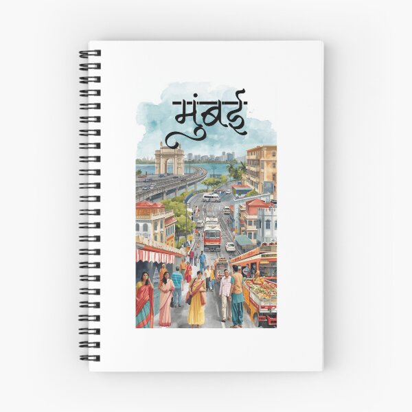 Item preview, Copy of  MUMBAI india – Quirky Desi Quote Design VER 11 designed and sold by mndesignworx.