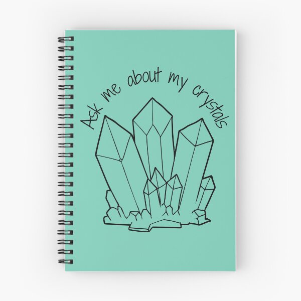 Item preview, Ask Me About My Crystals Iridescent Design designed and sold by Vileprint.