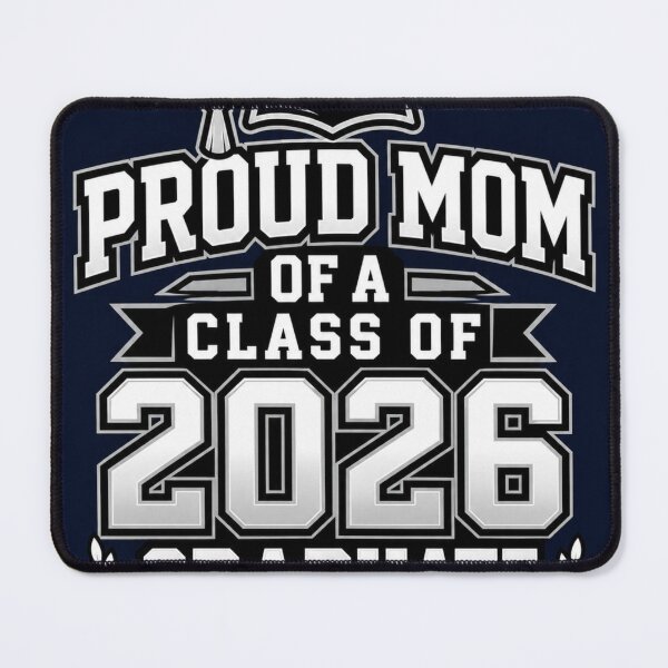 Item preview, Proud Mom of a Class of 2026 Graduate Shirt | Graduation Mom Tee | Class of 2026 Shirt | Graduation Gift for Mom designed and sold by Hustle print studio.