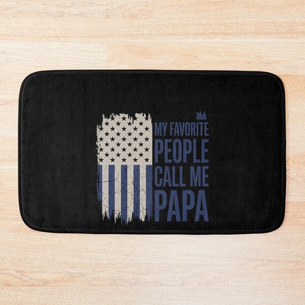 Item preview, My Favorite People Call Me Papa Grandfather Patriotic American Flag designed and sold by SofenArt.
