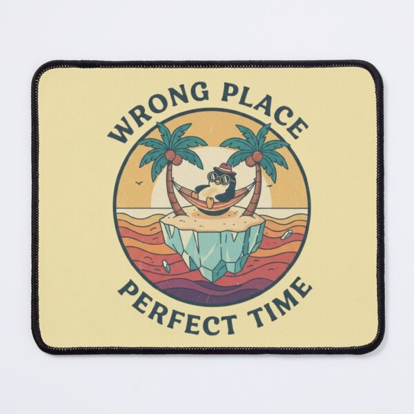 Item preview, Wrong Place, Perfect Time – Penguin Hammock Design designed and sold by Dogandesighn.