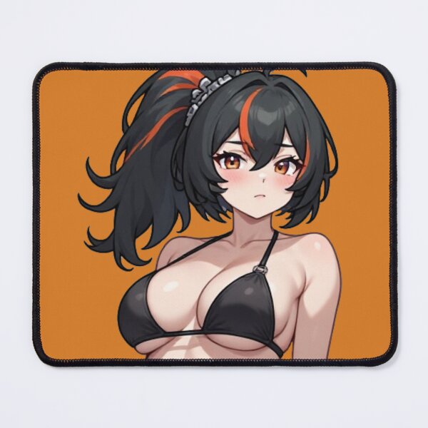 Item preview, ZZZ Zhu Yuan Blush Strappy Bikini Fanart designed and sold by Jimakmo.