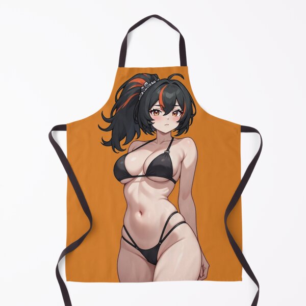 Item preview, ZZZ Zhu Yuan Blush Strappy Bikini Fanart designed and sold by Jimakmo.