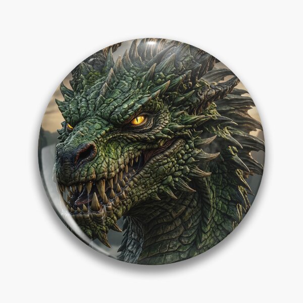 Item preview, Emerald Dragon Warlord | Ancient Forest Dragon Fantasy Art designed and sold by DrakariArt.