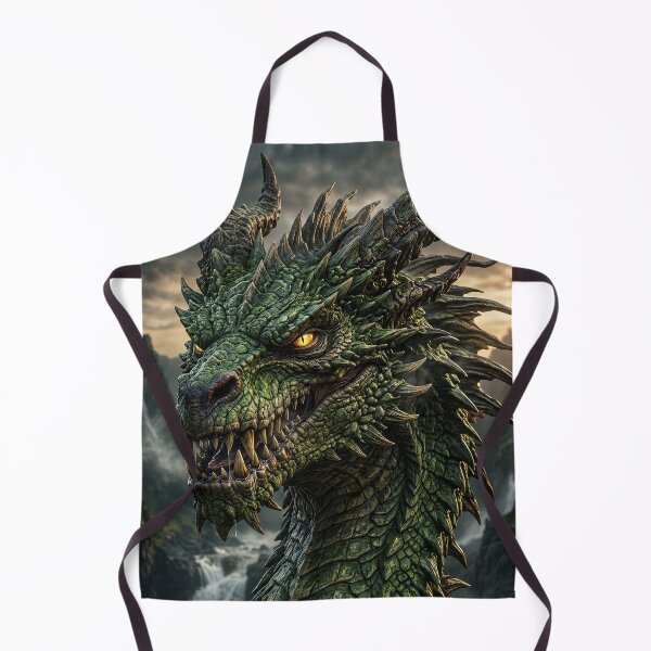 Item preview, Emerald Dragon Warlord | Ancient Forest Dragon Fantasy Art designed and sold by DrakariArt.