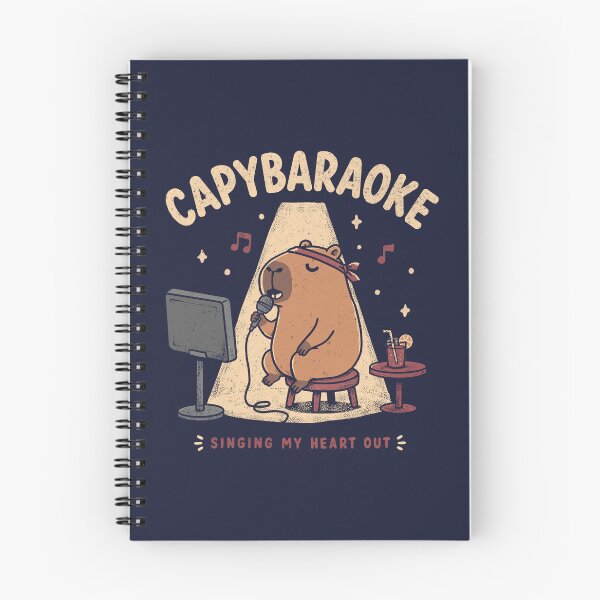 Item preview, Capybaraoke designed and sold by fathi Illustration.