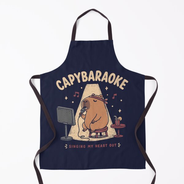 Item preview, Capybaraoke designed and sold by fathi Illustration.