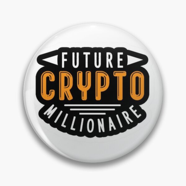 Item preview, Future Crypto Is Millionaire designed and sold by ARVI'S ART STUDIO.