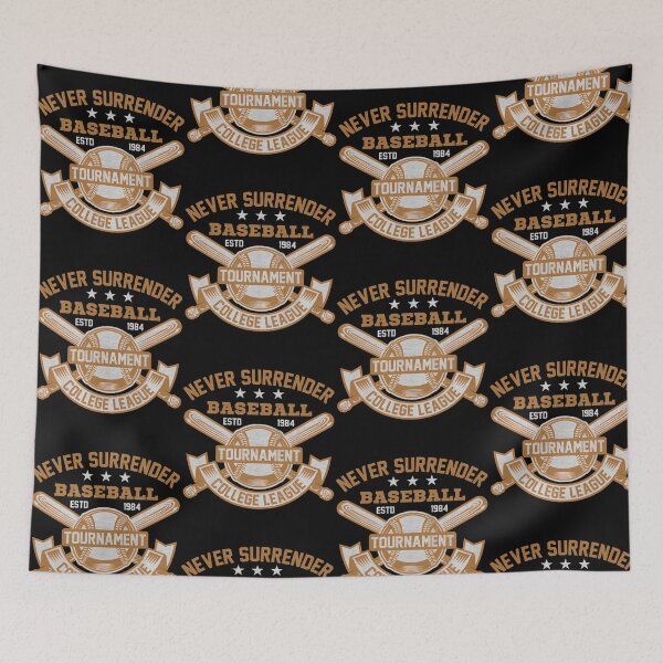 Item preview, Never Surrender Baseball Gift designed and sold by dyonallyhea.
